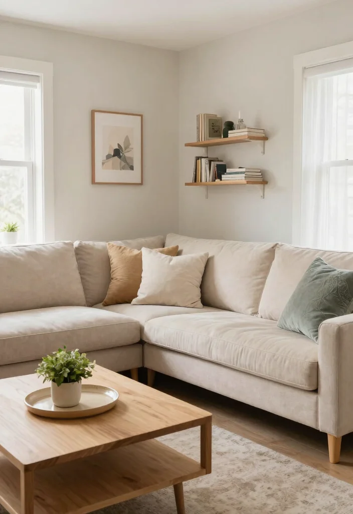 26 Sectionals for Small Spaces That Actually Fit and Wow - 1. L-Shaped Bliss 1