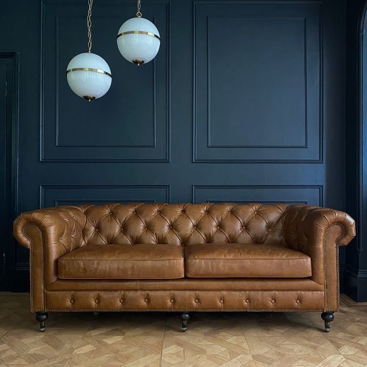 26 Sectionals for Small Spaces That Actually Fit and Wow - 15. Classic Chesterfield Sectionals 1