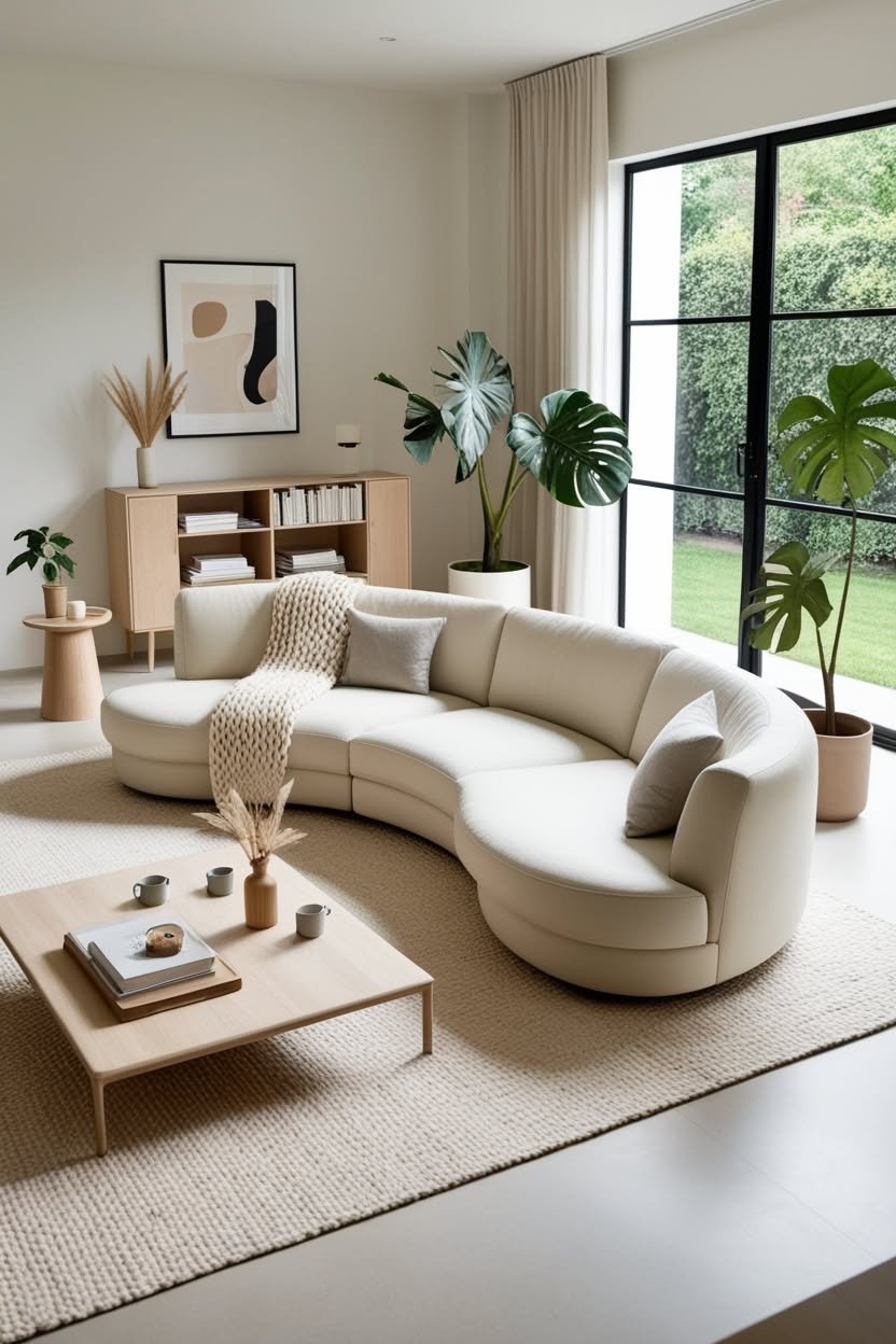 26 Sectionals for Small Spaces That Actually Fit and Wow - 18. Minimalist Designs 1