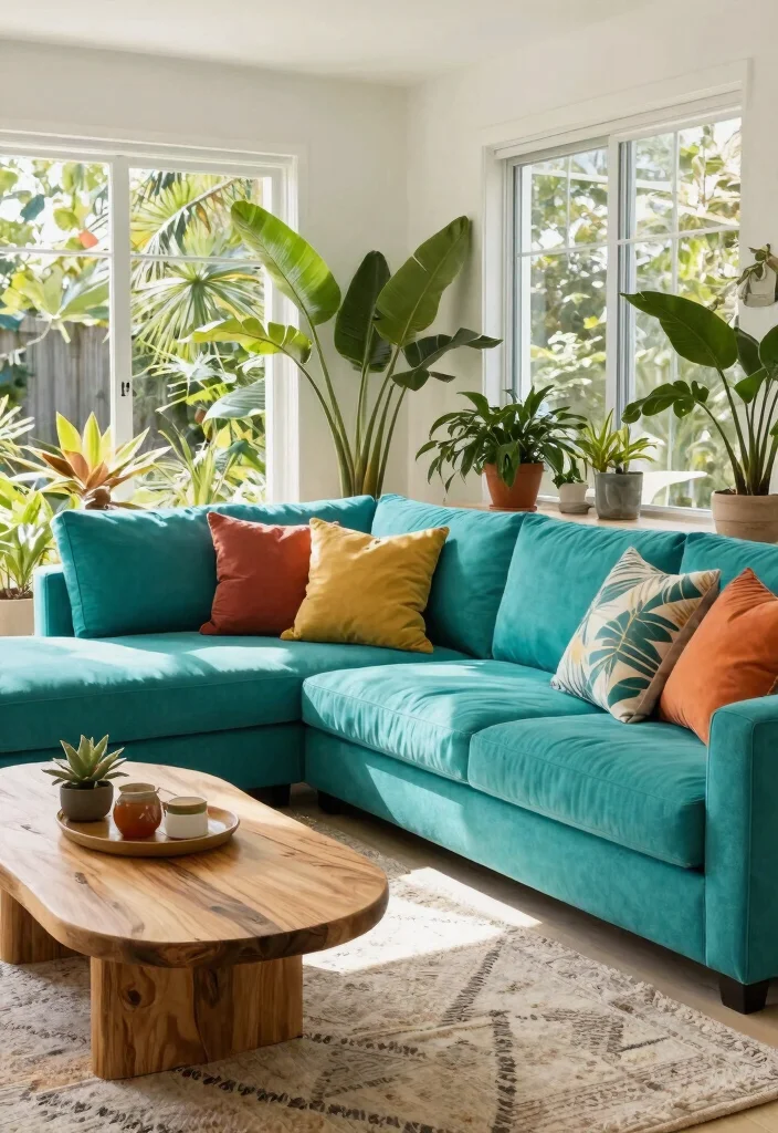 26 Sectionals for Small Spaces That Actually Fit and Wow - 19. Outdoor-Inspired Sectionals 1