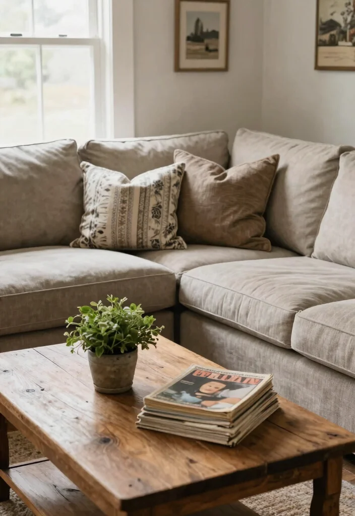 26 Sectionals for Small Spaces That Actually Fit and Wow - 9. Farmhouse Charm 1