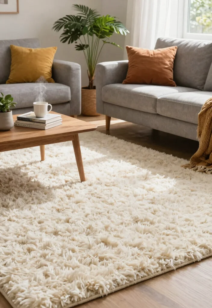 27 Best 8x10 Rugs for Every Living Room Style - 12. Textured Rugs for Added Depth 1