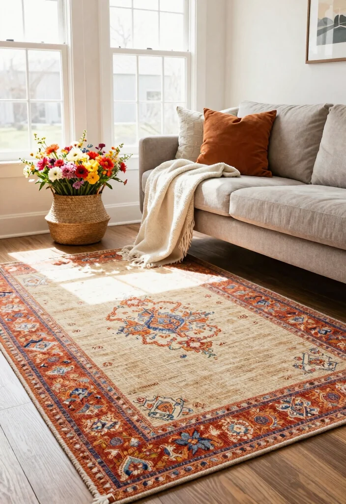 27 Best 8x10 Rugs for Every Living Room Style - 17. Natural Dyed Rugs for Vibrant Colors 1