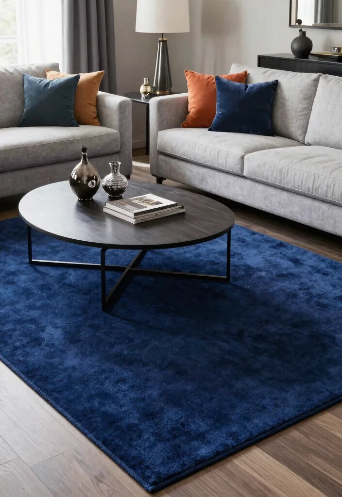 27 Best 8x10 Rugs for Every Living Room Style - 20. Solid Color Rugs for Timeless Elegance 1