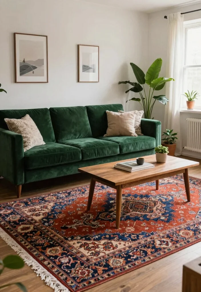 27 Best 8x10 Rugs for Every Living Room Style - 4. Vintage-Inspired Designs for a Timeless Touch 1