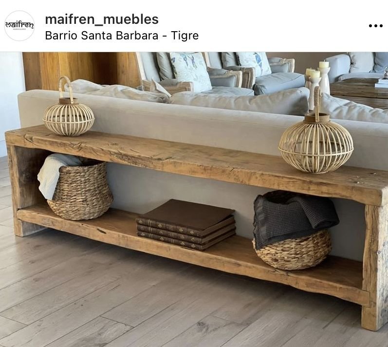 27 Comfort Furniture Picks for a Cozy Living Room - 1. Reclaimed Wood Sofa 1