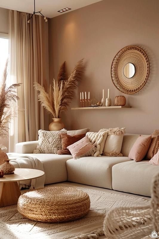 27 Comfort Furniture Picks for a Cozy Living Room - 25. Cozy Throws and Pillows 1