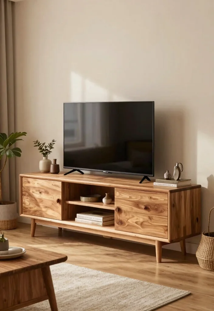27 Comfort Furniture Picks for a Cozy Living Room - 27. Elegant Media Center 1