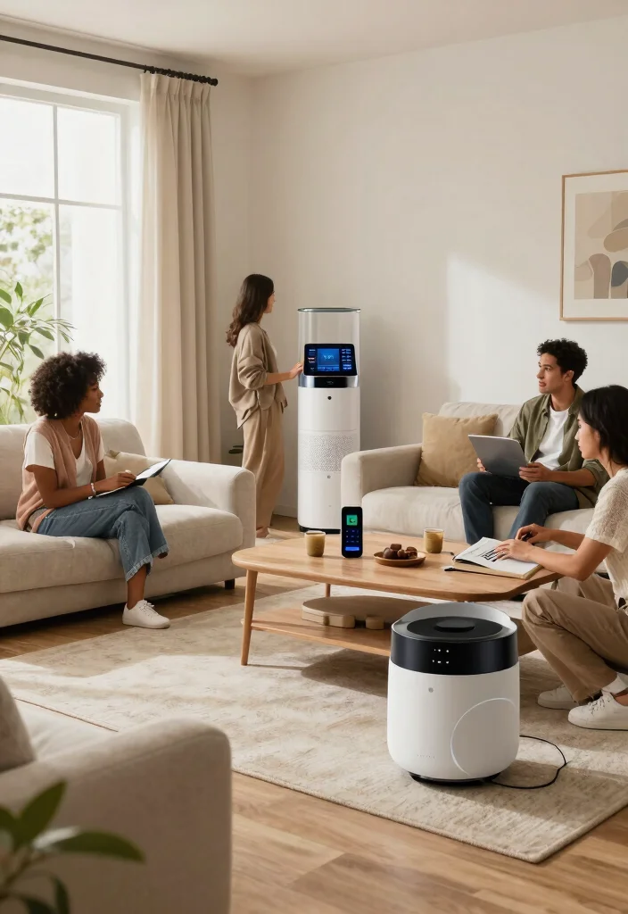 27 Contemporary Furniture Living Room Ideas for 2025 - 10. Incorporating Smart Technology into Design 1