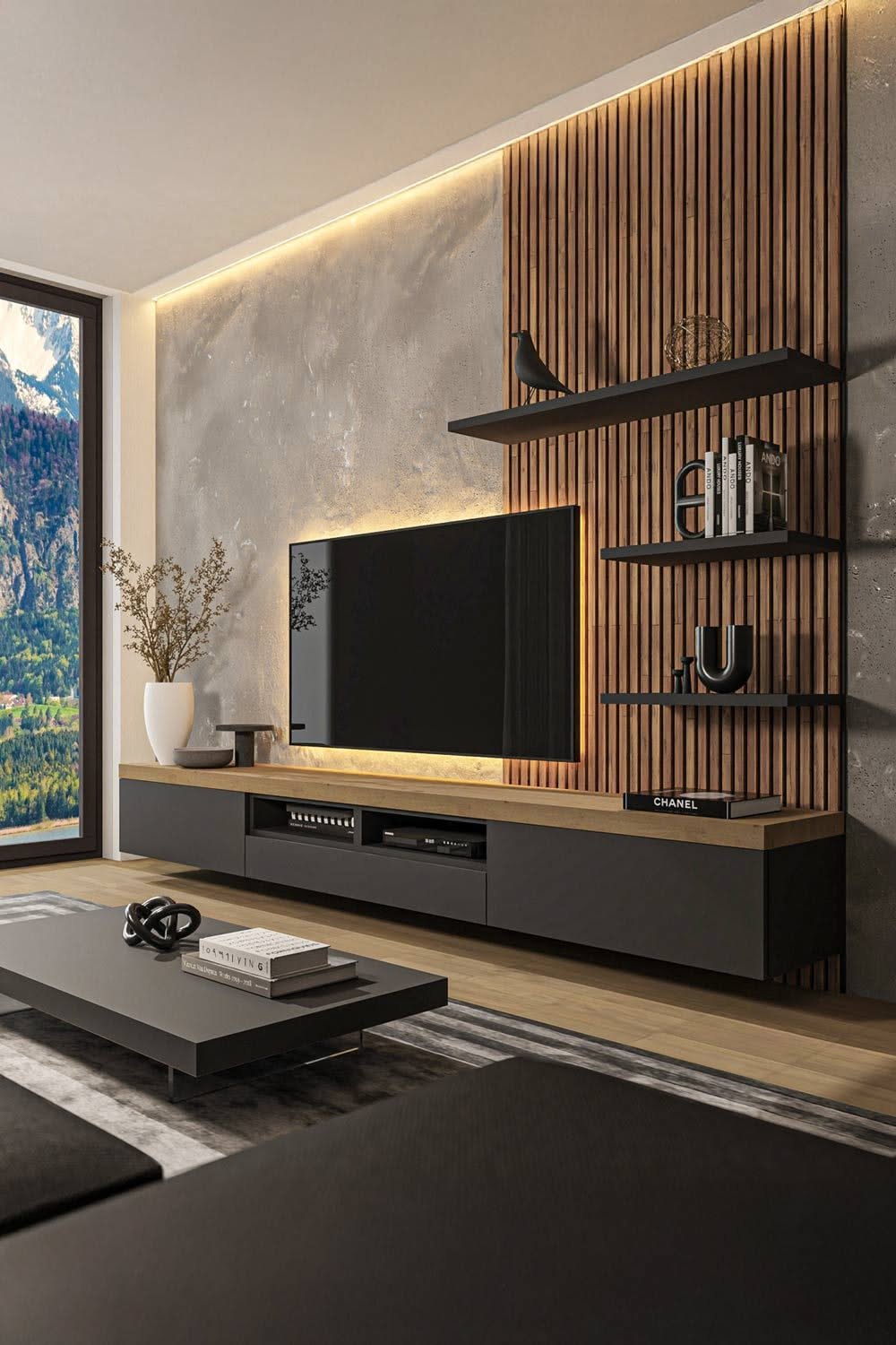 27 Contemporary Furniture Living Room Ideas for 2025 - 15. Layering Textures for Visual Interest 1