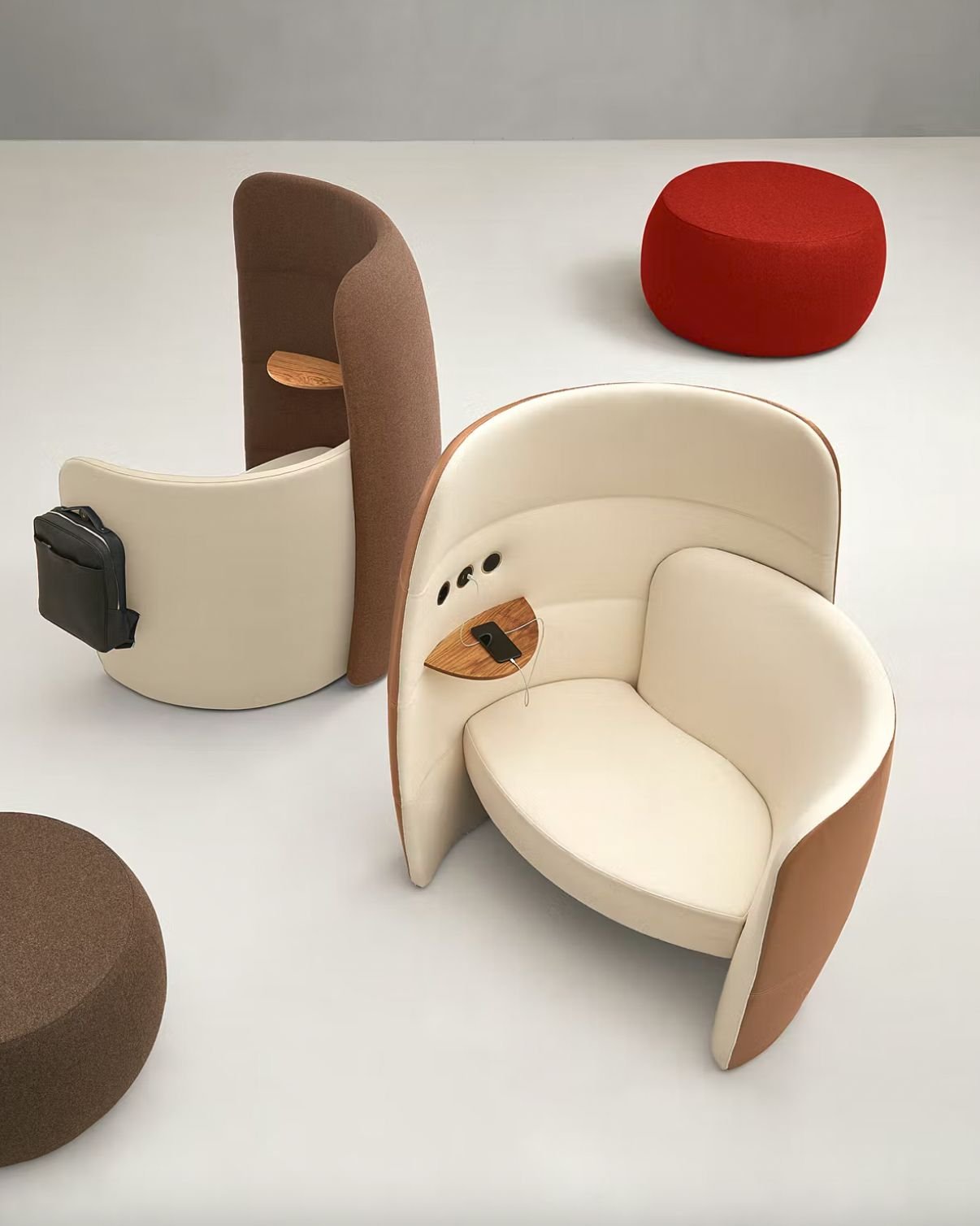 27 Contemporary Furniture Living Room Ideas for 2025 - 22. Flexible Seating Arrangements 1