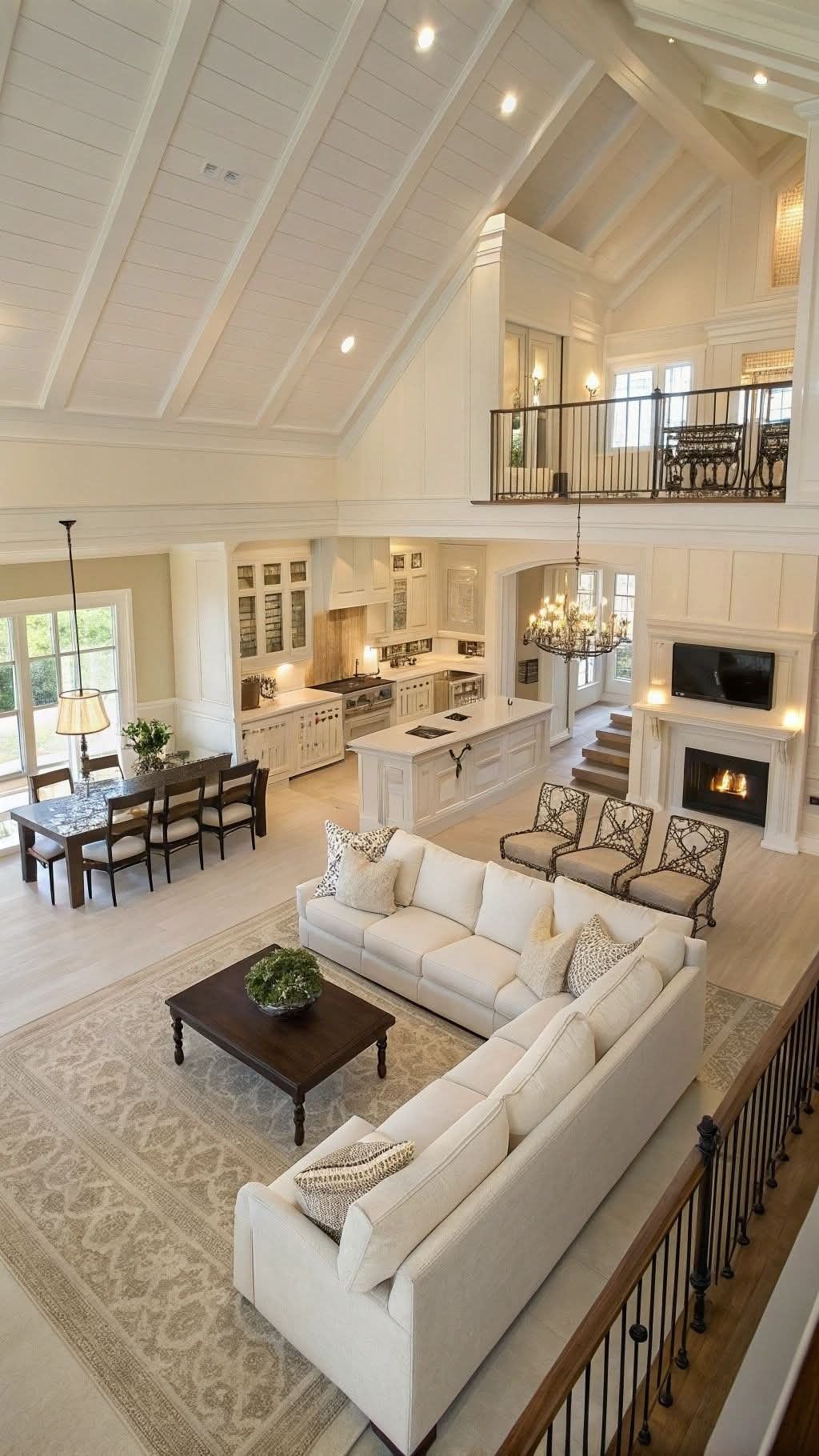 27 Farmhouse Modular Sectional Sofa Ideas to Copy Now - 24. Embracing Symmetry for Balance 1