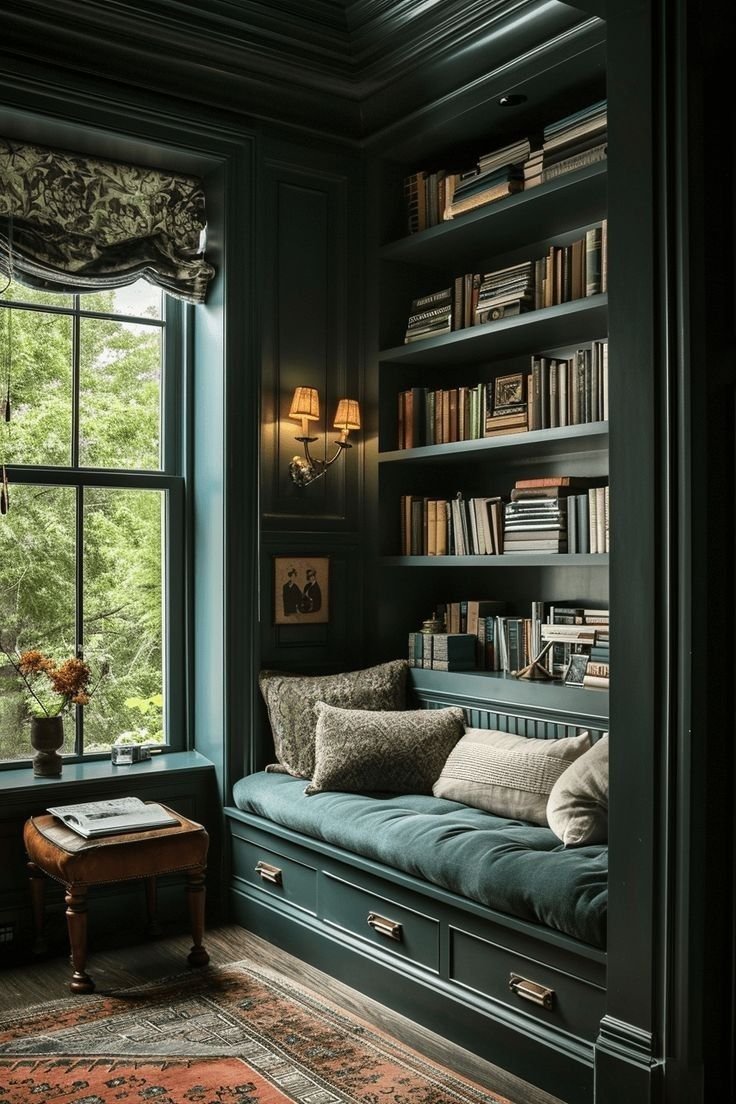 27 Large Living Room Bookshelf Ideas for Book Lovers - 1. The Classic L-Shaped Bookshelf 1