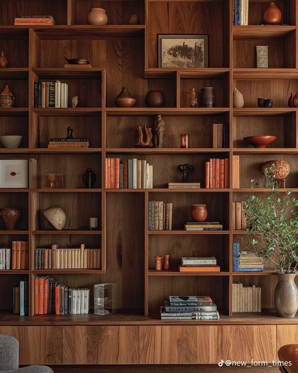27 Large Living Room Bookshelf Ideas for Book Lovers - 18. Modular Wall Units 1