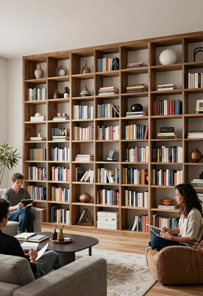 27 Large Living Room Bookshelf Ideas for Book Lovers - 3. Floor-to-Ceiling Bookshelves 1