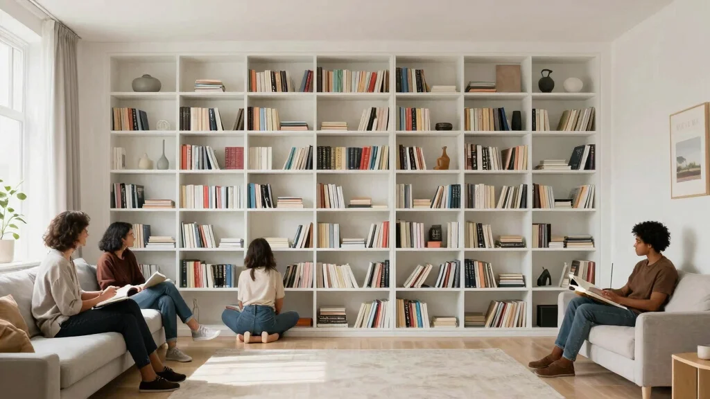 27 Large Living Room Bookshelf Ideas for Book Lovers