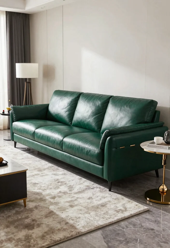 27 Leather Couches Living Room Ideas for Every Aesthetic - 17. Luxe Living: Premium Leather Couches 1