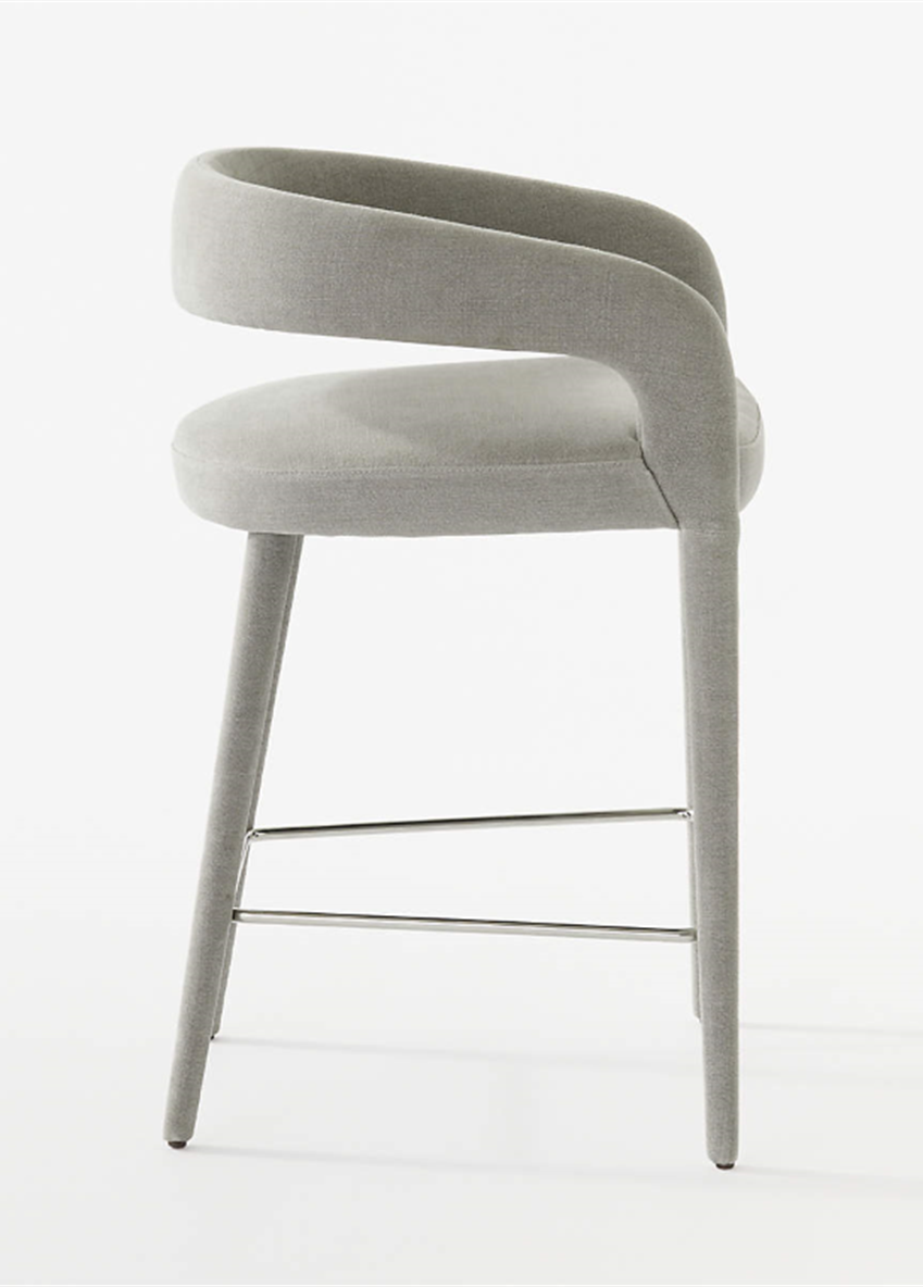 27 Light Grey Chairs for a Calm - 14. Modern Bar Stool 1