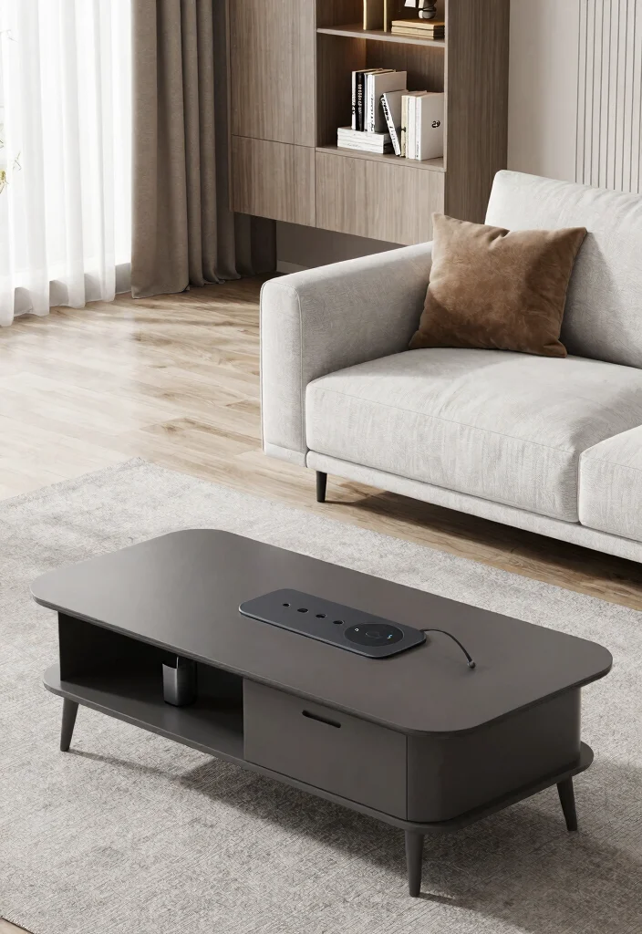 27 Living Room Furniture Sets That Are Totally Styled Out - 11. Tech-Friendly Furniture Set 1