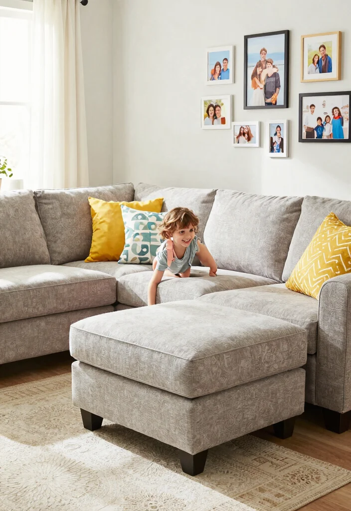 27 Living Room Furniture Sets That Are Totally Styled Out - 12. The Family-Friendly Set 1