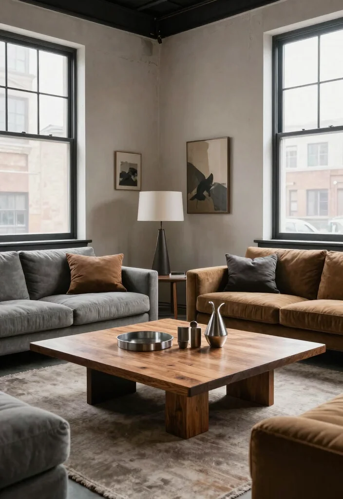 27 Living Room Furniture Sets That Are Totally Styled Out - 14. The Urban Loft Experience 1