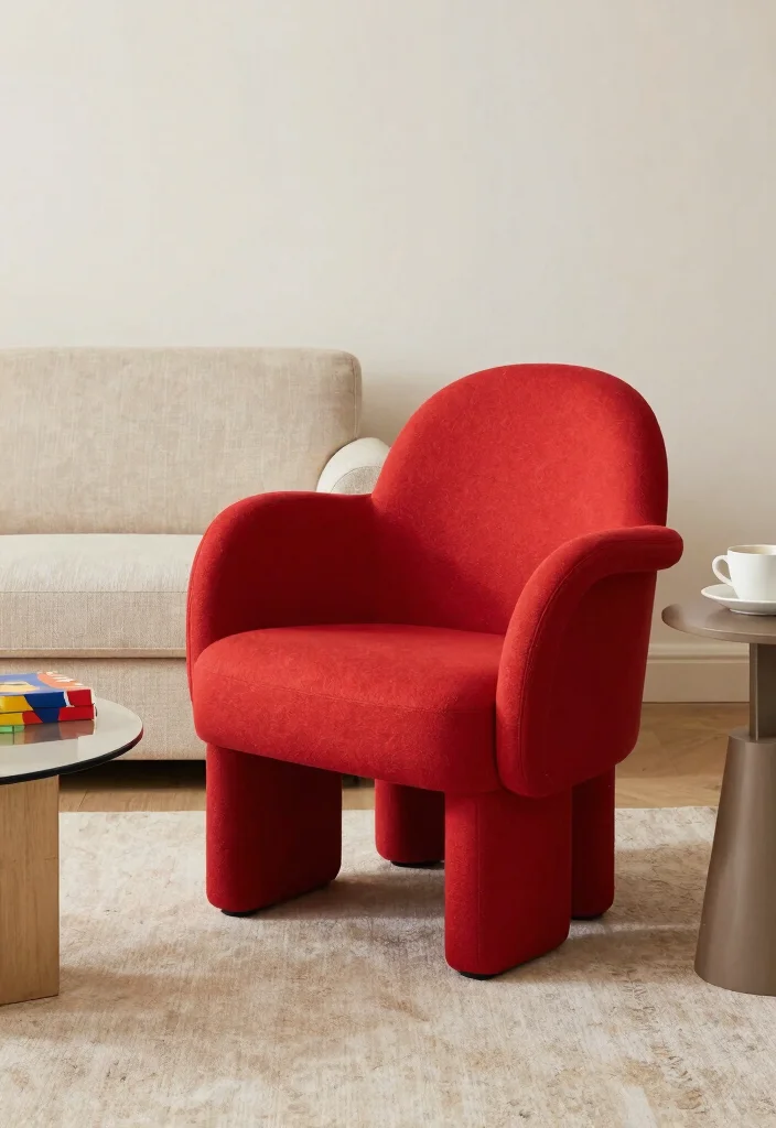 27 Living Room Furniture Sets That Are Totally Styled Out - 16. The Statement Chair 1
