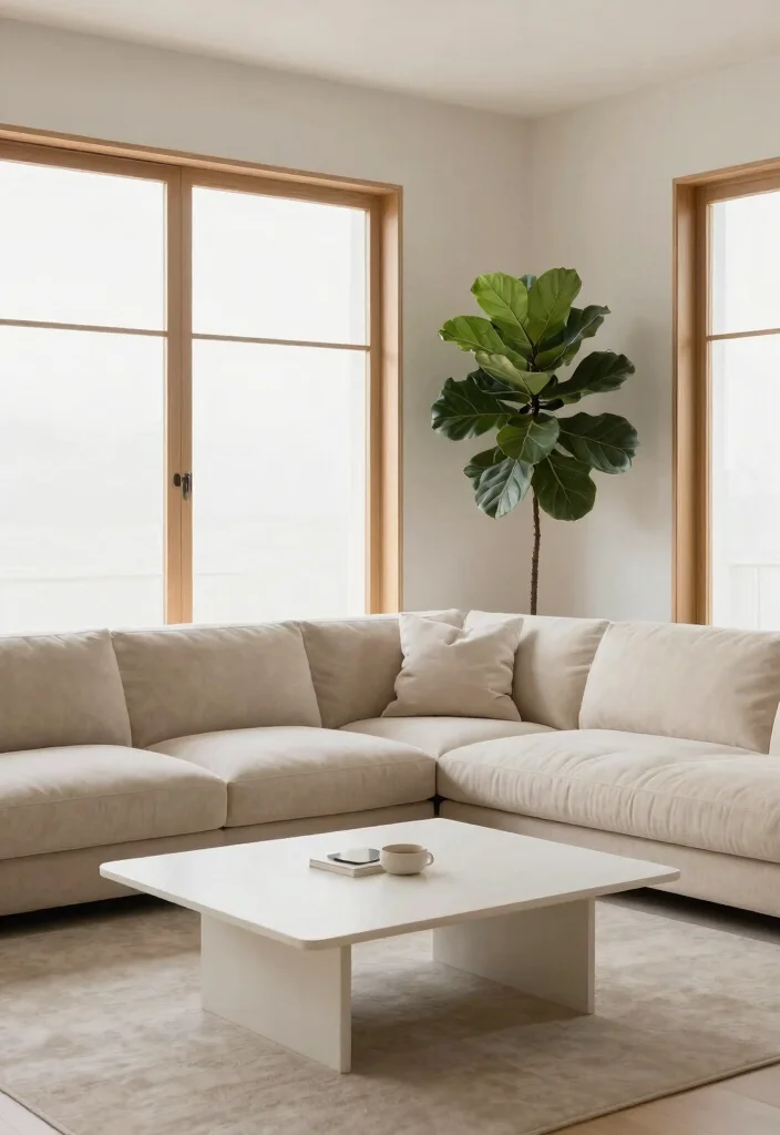 27 Living Room Furniture Sets That Are Totally Styled Out - 2. The Minimalist Collection 1