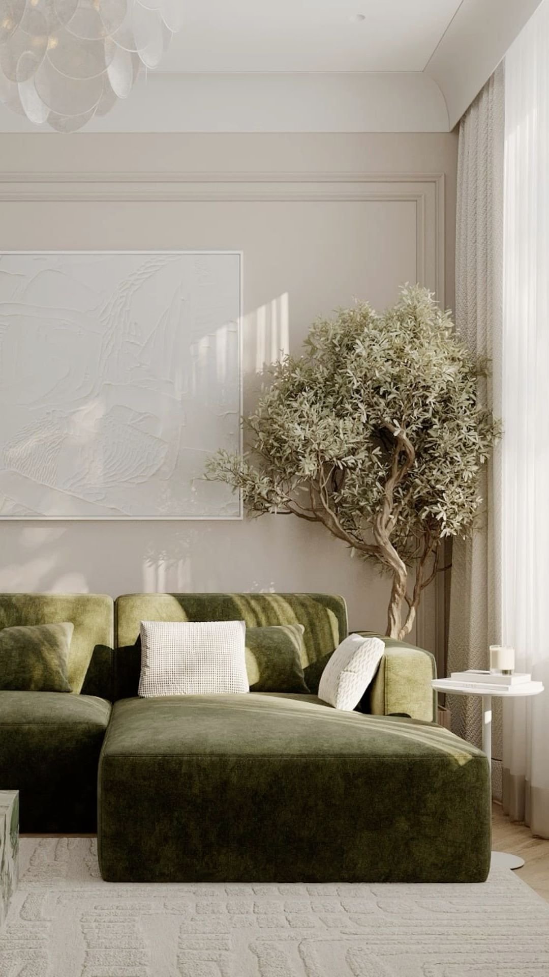 27 Living Room Furniture Sets That Are Totally Styled Out - 8. The Monochromatic Set 1