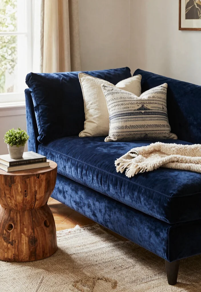 27 Mediterranean Sofa Ideas for a Warm - 11. Elegant Chaise Lounge for a Touch of Luxury 1