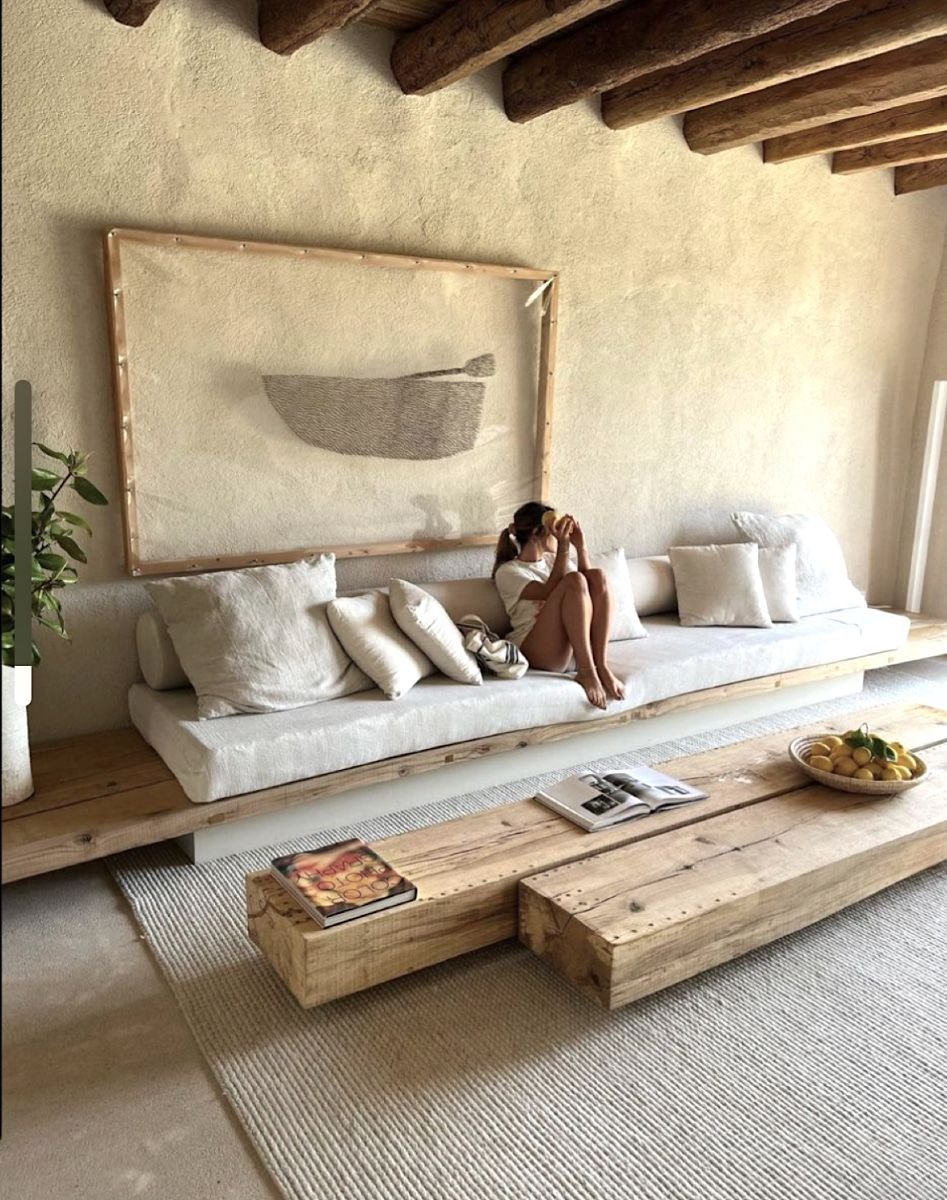 27 Mediterranean Sofa Ideas for a Warm - 27. Custom-Made Sofa for Unique Flair 1