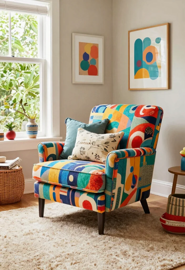 27 Modern Lounge Chairs to Add Character to Your Space - 10. Colorful Accent Lounge Chair 1