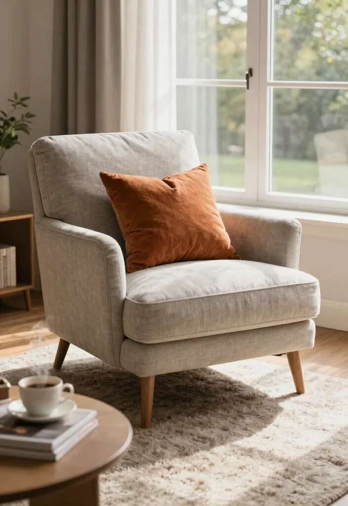 27 Modern Lounge Chairs to Add Character to Your Space - 16. Soft Upholstered Lounge Chair 1