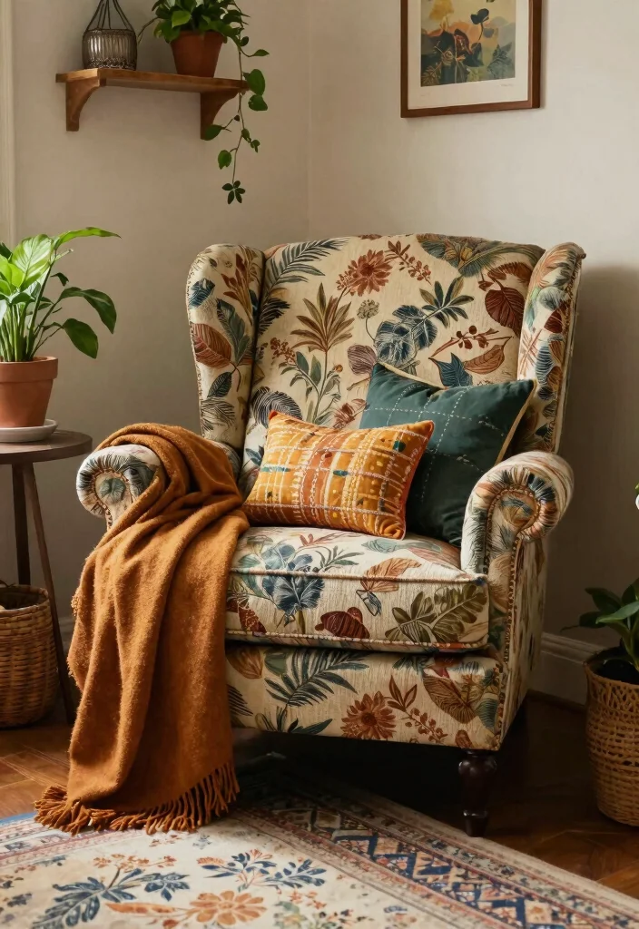 27 Modern Lounge Chairs to Add Character to Your Space - 21. Vintage-Inspired Lounge Chair 1