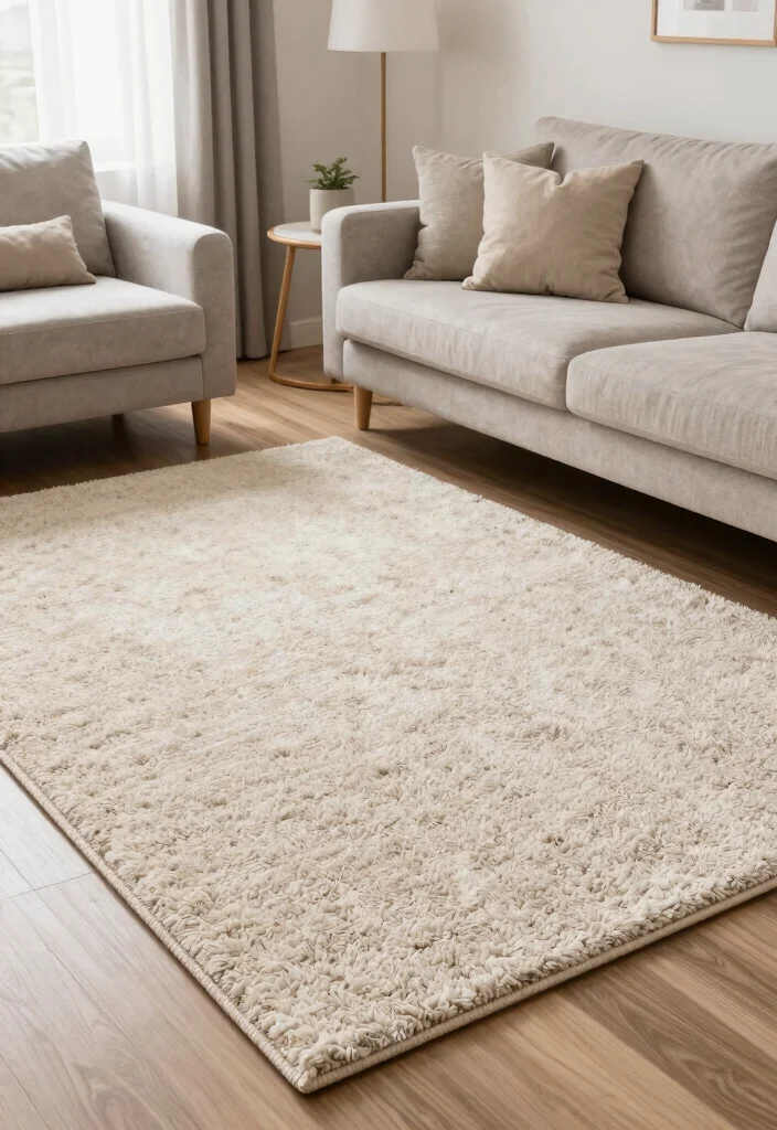 27 Plush Area Rugs That Make Your Living Room Feel Like a Cloud - 9. Low Maintenace Options 1