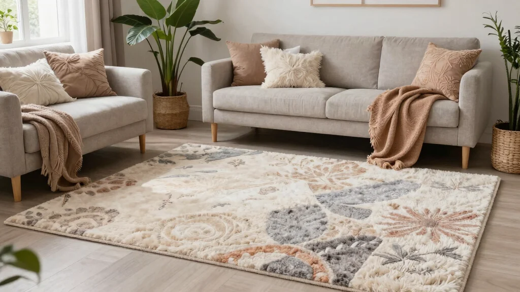 27 Plush Area Rugs That Make Your Living Room Feel Like a Cloud