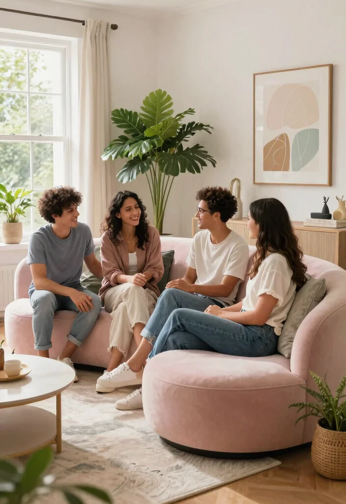27 Room Couches That Work for Every Space and Style - 14. Rounded Sofas 1
