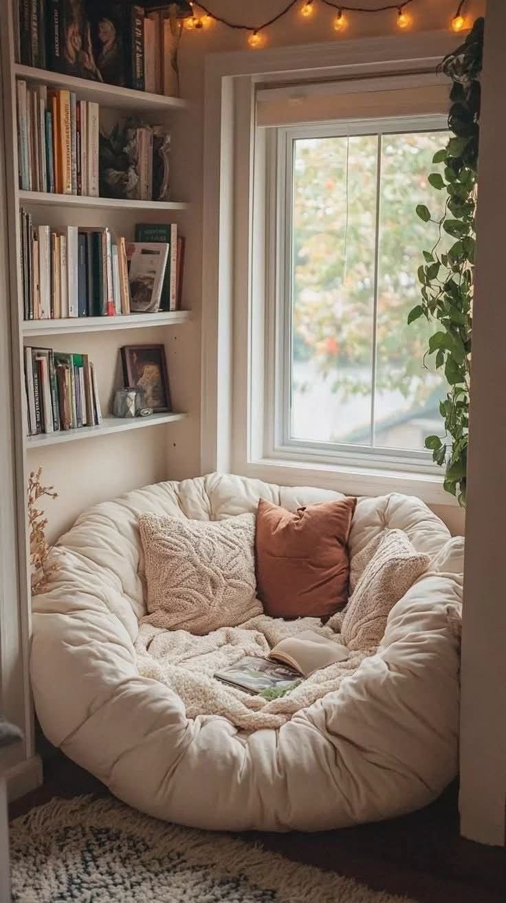 27 Round Furniture Ideas That Add Flow to Your Living Room - 15. Round Throw Blankets: Soft Touches 1