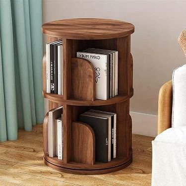 27 Round Furniture Ideas That Add Flow to Your Living Room - 16. Circular Coffee Table Books: Style and Knowledge 1