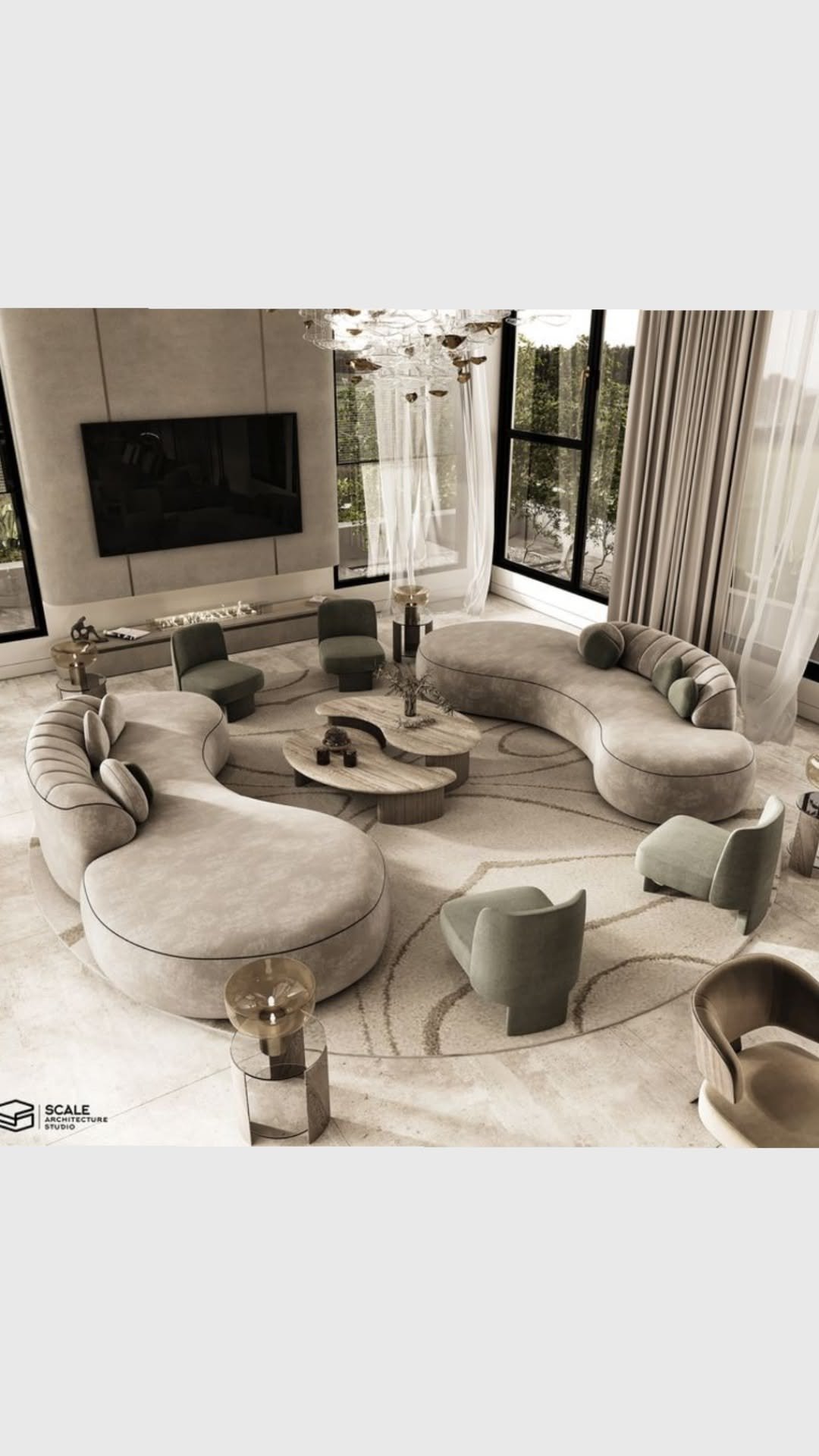 27 Round Furniture Ideas That Add Flow to Your Living Room - 25. Round Decorative Boxes: Stylish Storage 1
