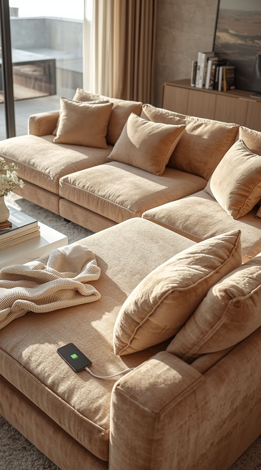 27 Sectional Living Room Couch Ideas for Every Layout - 14. Pet-Friendly Sectionals for Animal Lovers 1