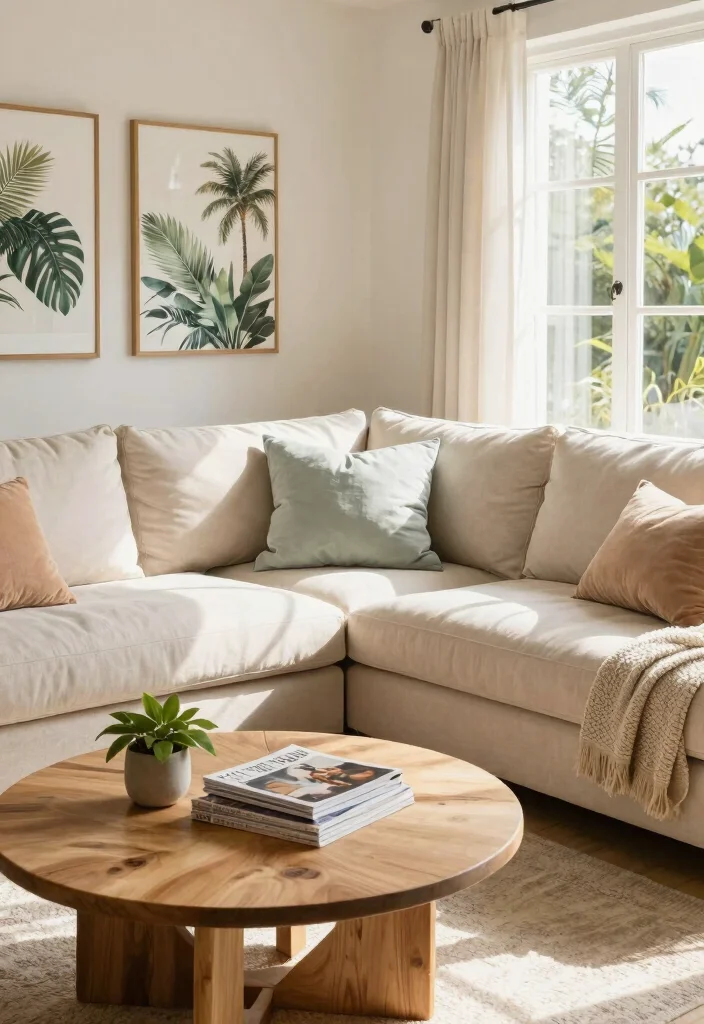 27 Sectional Living Room Couch Ideas for Every Layout - 9. Outdoor-Inspired Sectionals for Indoor Comfort 1
