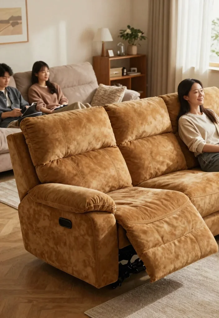 28 Best Comfy Sofas That Are Stylish Too - 23. The Reclining Sofa 1