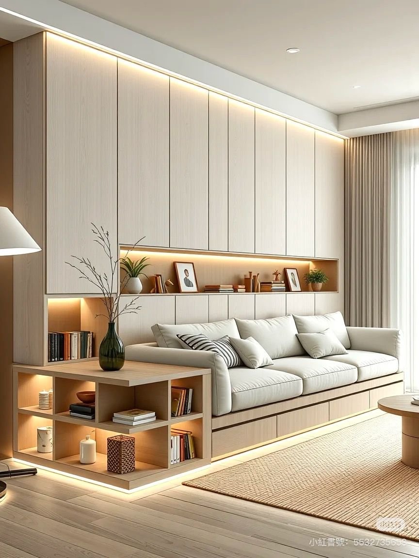 28 Center Table Living Room Ideas for Every Style - 27. Smart Storage Solutions 1