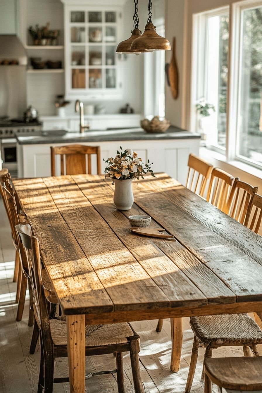 28 Center Table Living Room Ideas for Every Style - 5. Rustic Farmhouse Style 1