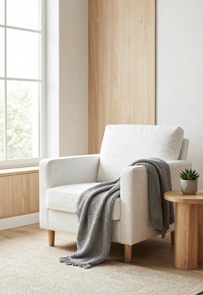 28 Comfy Armchairs That Look Amazing in Any Room - 1. The Cozy Minimalist 1