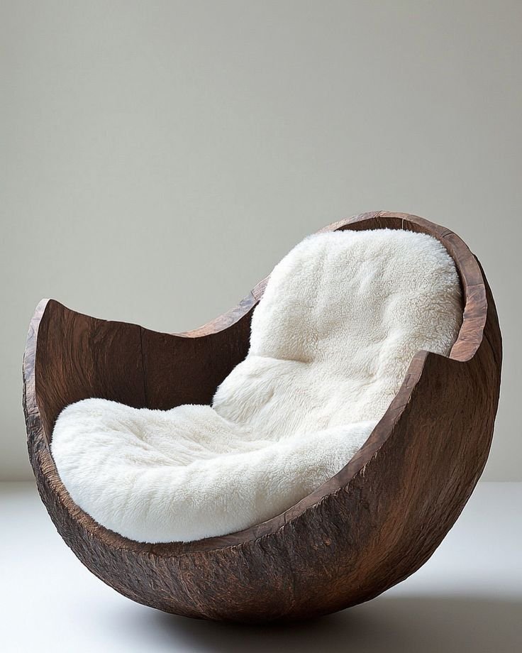 28 Comfy Armchairs That Look Amazing in Any Room - 5. The Nature-Inspired Design 1