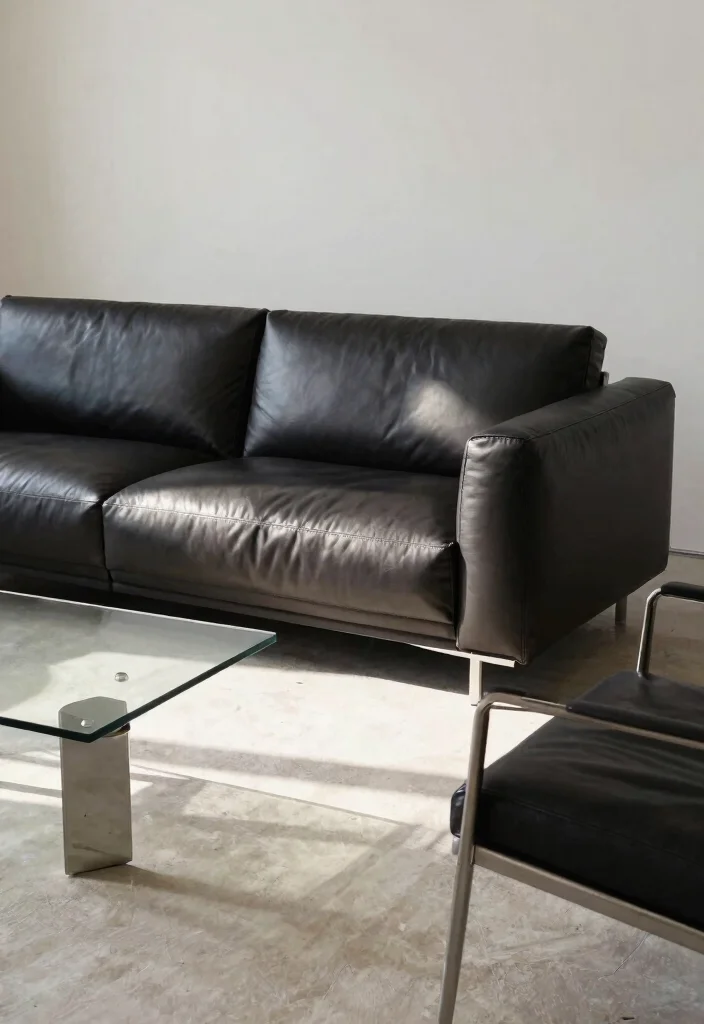 28 Couch Ideas for Every Living Room Style and Size - 13. Simple Lines and Shapes 1