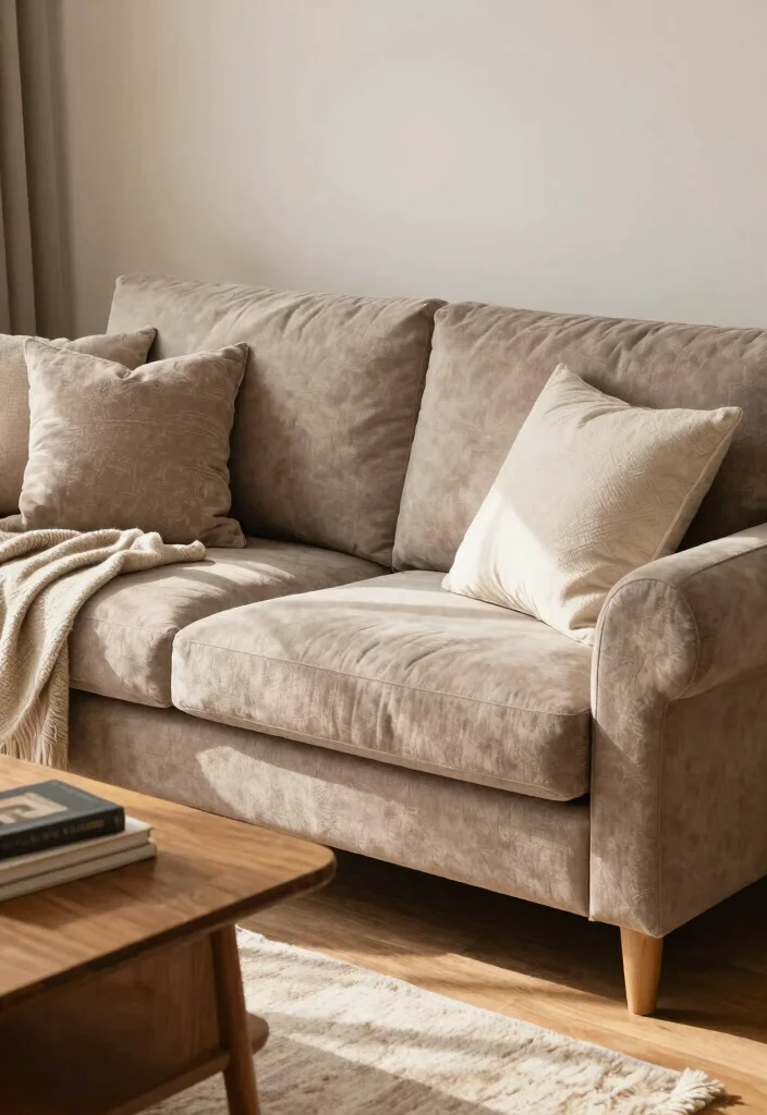 28 Couch Ideas for Every Living Room Style and Size - 19. Minimalist Upholstered Couches 1