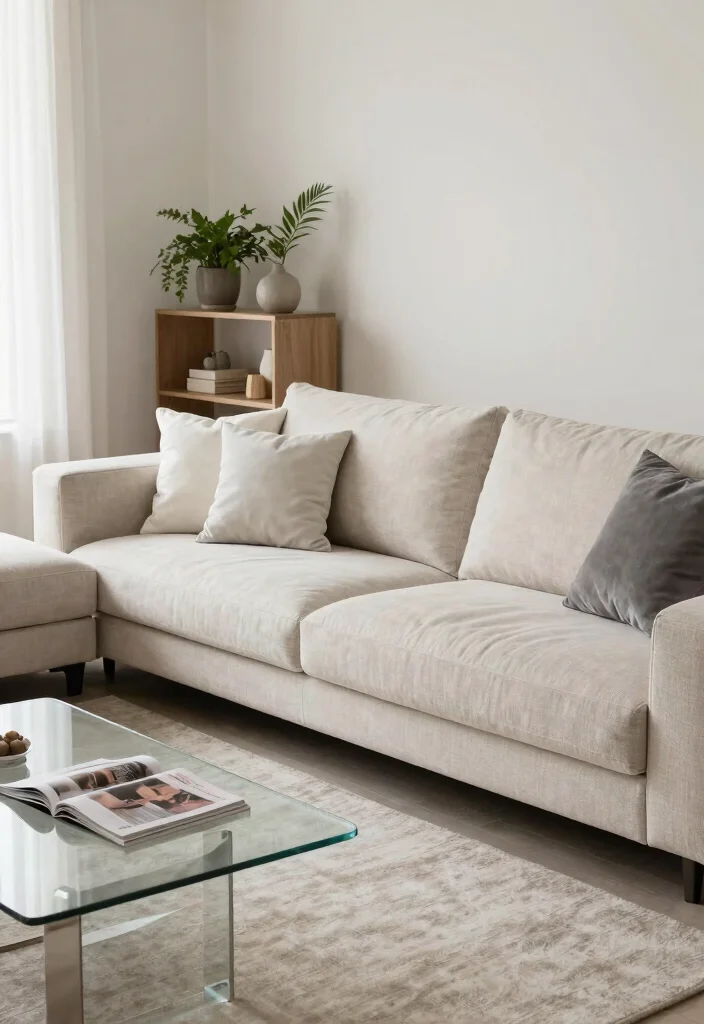 28 Couch Ideas for Every Living Room Style and Size - 2. Stylish Sectionals for Small Living Rooms 1