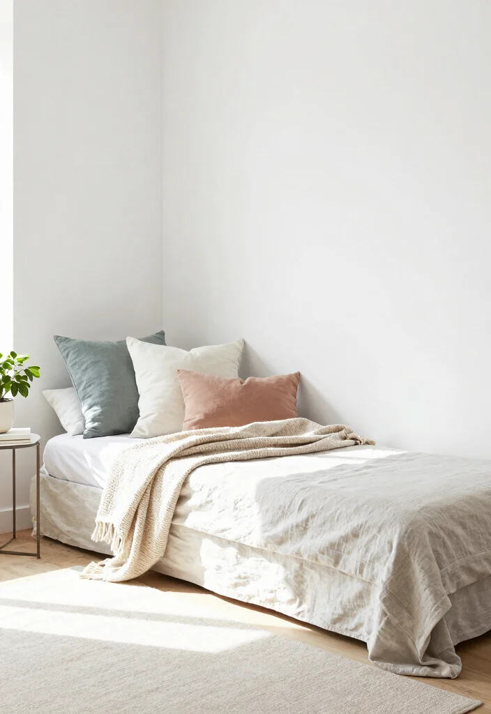 28 Couch Ideas for Every Living Room Style and Size - 9. Minimalist Daybeds 1
